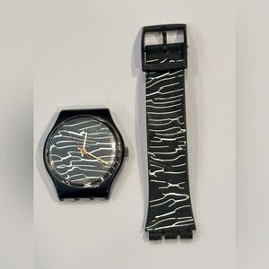 SWATCH Watch 1987 Marmorata FOR PARTS OR REPAIR ONLY